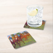 Jockeys en Race Horses, Edgar Degas Kartonnen Onderzetters (Insitu)