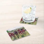 Jockeys en Race Horses, Edgar Degas Kartonnen Onderzetters (Insitu)