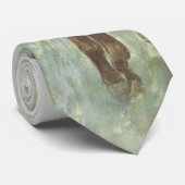 Jockeys voor de race door Edgar Degas Stropdas (Opgerold)