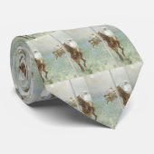 Jockeys voor de race door Edgar Degas Stropdas (Opgerold)