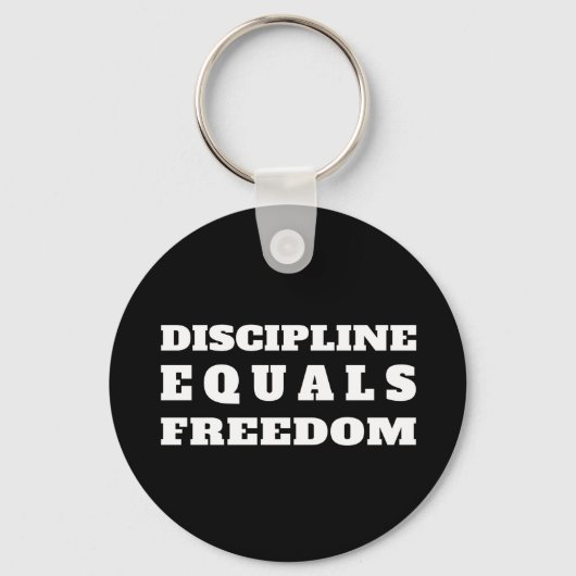 Jocko Willink Discipline staat gelijk aan vrijheid Sleutelhanger (Voorkant)