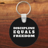 Jocko Willink Discipline staat gelijk aan vrijheid Sleutelhanger (Voorkant)