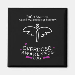 JoCo Angels Overdose Awareness Dag 1 Magneet