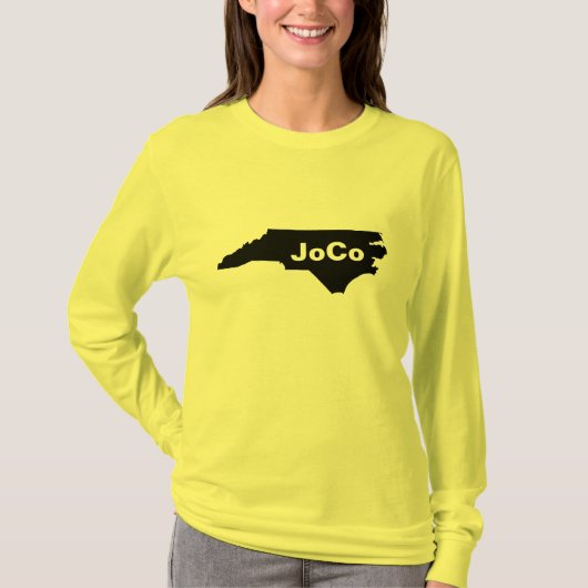 JoCo Johnston County North Carolina T-shirt (Voorkant)