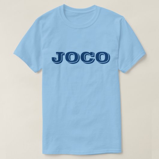 JOCO Johnston County T-shirt (Design voorkant)