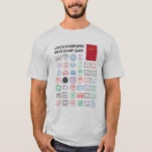 JoCo Passporto 2023 Stamp Guide T-shirt (Voorkant)