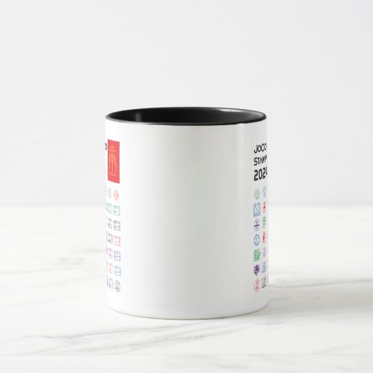 JoCo Passporto 2024 Postzegelgids Mok (Midden)