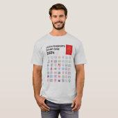 JoCo Passporto 2024 Stamp Guide T-shirt (Voorkant volledig)