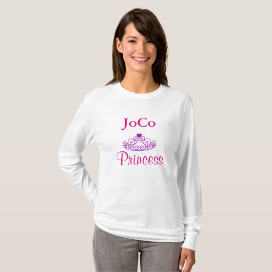 JoCo Princess Tiara T-shirt (Voorkant volledig)