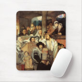 Joden bidden in Synagogue op Yom Kippur Muismat (Met muis)