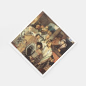 Joden bidden in Synagogue op Yom Kippur Servet (Hoek)