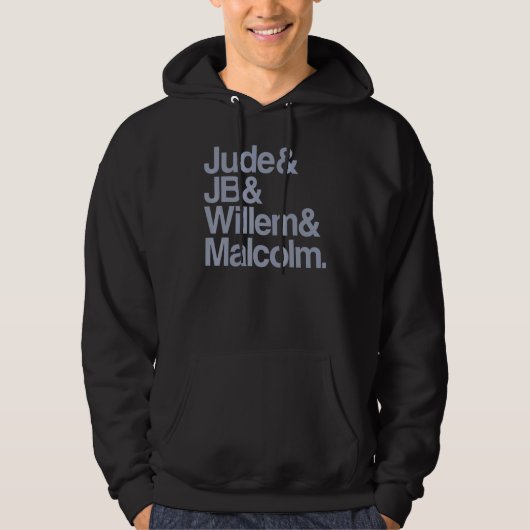 joden jb willem malcolm hoodie (Voorkant)