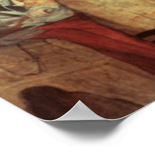 Joden van Maurycy Gottlieb - Circa 1878 Poster (Hoek)