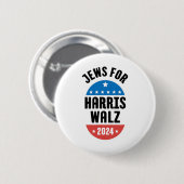Joden voor Harris Wheimer 2024 Ronde Button 5,7 Cm (Voorkant /achterkant)