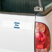 Joden voor Jezus Bumpersticker (Op Truck)