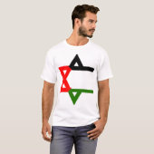 Joden voor Palestina T-shirt (Voorkant volledig)