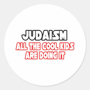 Jodendom...Cool Kinder Ronde Sticker
