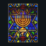 JODENSTER EN MENORAH BRIEFKAART<br><div class="desc">FOTO</div>