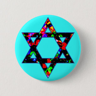 Jodenster Ronde Button 5,7 Cm