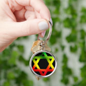 Jodenster Sleutelhanger (Hand)