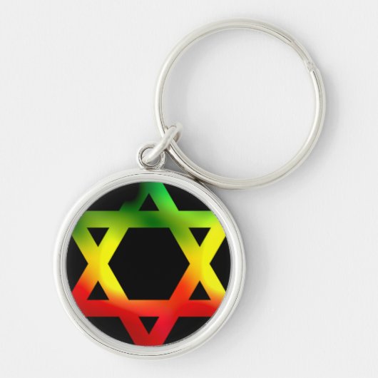 Jodenster Sleutelhanger (Voorkant)