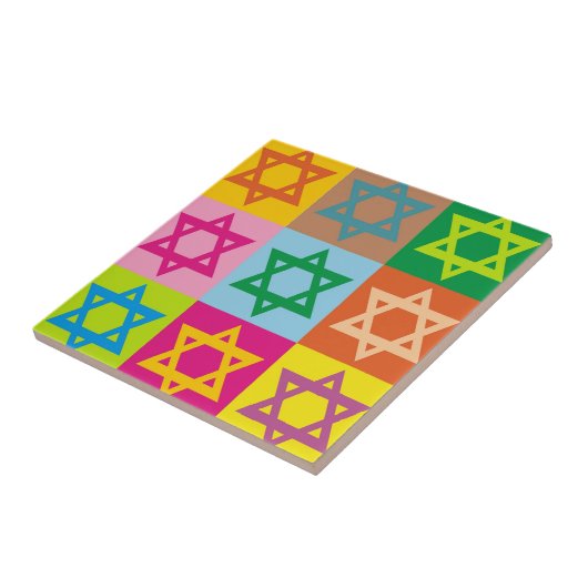 Jodenster Tegeltje (Zijkant)