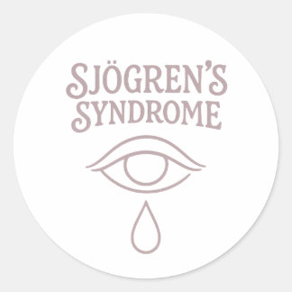 jodensyndroom ronde sticker