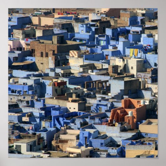 Jodhpur - Blue City Poster (Voorkant)