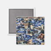 Jodhpur - De blauwe Stad Magneet (Voorkant / Achterkant)
