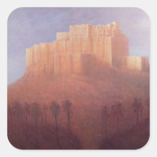 Jodhpur Fort Vierkante Sticker