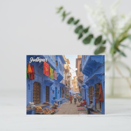 Jodhpur India Briefkaart (Staand voorkant)