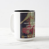 Jodi Livon Affirmations - Dansen met mijn schaduwe Tweekleurige Koffiemok (Voorkant links)