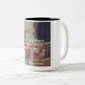 Jodi Livon Affirmations - Dansen met mijn schaduwe Tweekleurige Koffiemok (Voorkant rechts)