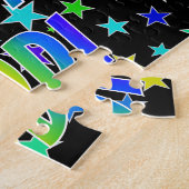 "JODI" Voornaam, Fun "HAPPY BIRTHDAY" Legpuzzel (Zijkant)