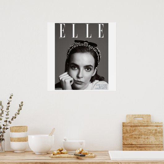 Jodie Comer Elle Poster (Keuken)