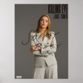 Jodie Comer in Killing Eve Character Poster (Voorkant)