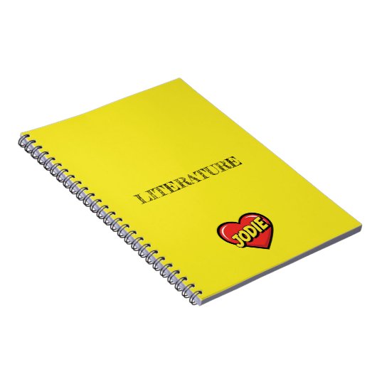 Jodie Yellow Notitieboek (Rechterzijde)