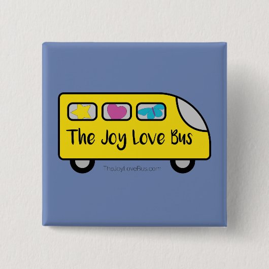 Jodi's favoriete Button van Joy Love Bus (Voorkant)
