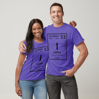 Jodium Element (zwart) T-shirt