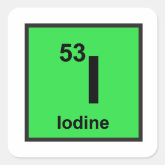 Jodium Sticker