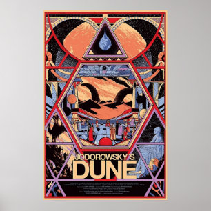 Jodorowskys Dunes Poster