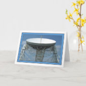 Jodrell Bank Groeten Kaart (Gele Bloem)