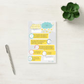 JODSE SLAAPTIJD CHECKLIST POST-IT® NOTES (Kantoor)