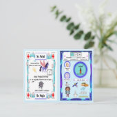 Jody - Jodium (Iodine) Horn Game Kaart (Staand voorkant)