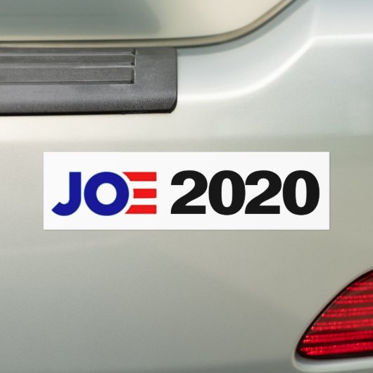 JOE 2020 BUMPERSTICKER (Op auto)