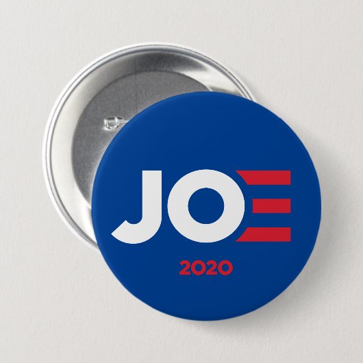Joe 2020-Button Ronde Button 7,6 Cm (Voorkant /achterkant)