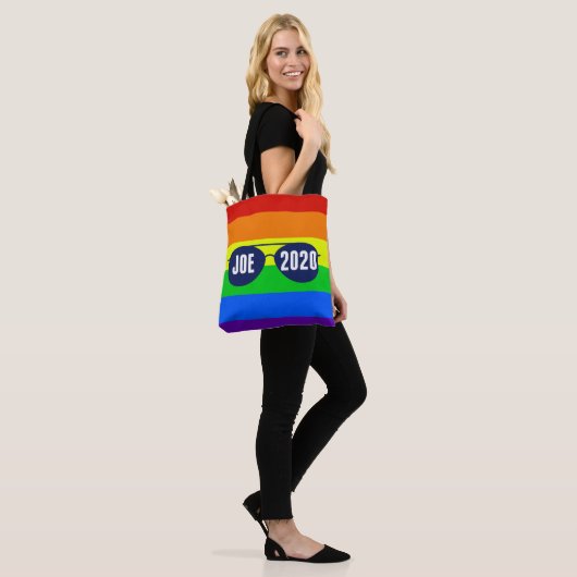 Joe 2020 Rainbow Sunbril Tote Bag (Op model)