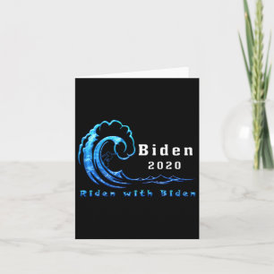 Joe 2020 Riden met Biden President Campaign Liber Kaart