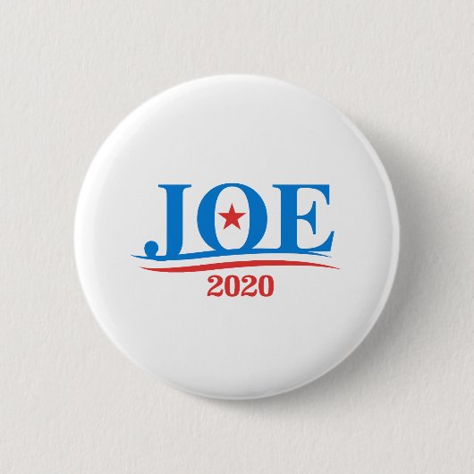 JOE 2020 RONDE BUTTON 5,7 CM (Voorkant)