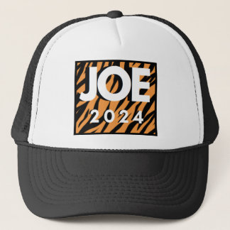 JOE 2024 Tiger Print Trucker Hat Pet
